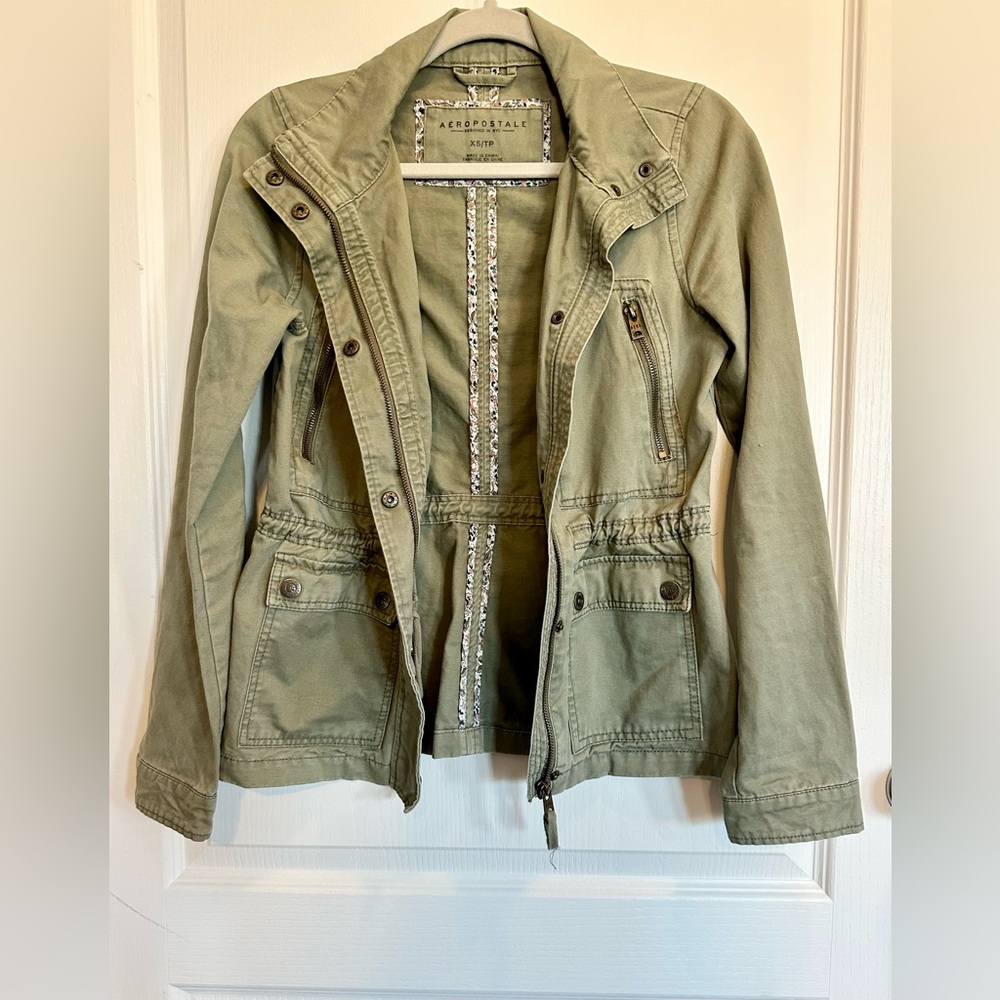 AEROPOSTALE Army Green Utility Jacket